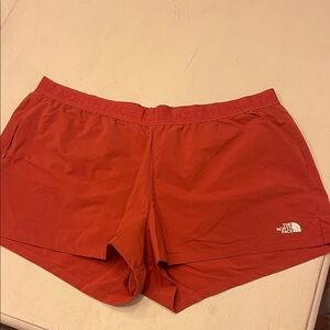 The North Face Women's Athletic Shorts - Burnt Orange color